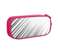 BAAROO Estuche para lápices de líneas de velocidad horizontal para niñas y niños, bolsa grande para lápices, organizador de papelería escolar, cosméticos, color, 5.0cm*10.5cm*20.5cm, Estuche para