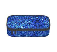 BAAROO Estuche para lápices de ojo turco de gran capacidad, bolsa de almacenamiento grande para bolígrafos, duradera, 3 compartimentos, color, 5.0cm*10.5cm*20.5cm, Estuche para lápices