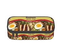BAAROO Estuche para lápices Ramen con estampado de sopa de fideos de pollo de gran capacidad, bolsa portátil para lápices para niños, niñas y adultos, color, 5.0cm*10.5cm*20.5cm, Estuche para lápices