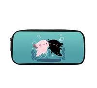 BAAROO Estuches para lápices de perros para niños, escuela primaria, estudiante, bolsa para lápices, monedero grande para adolescentes, Van Gogh, noche estrellada, perro salchicha, color,