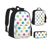 BAAROO Juego de bolsas escolares de leopardo con patrón marrón para niñas y niños, bolsas ligeras con bolsa de almuerzo y estuche para lápices, color, 5.0cm*10.5cm*20.5cm, Estuche para lápices