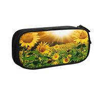 BAAROO Organizador de lápices grande de doble capa con cremallera, bonito estuche de tela Oxford para niños., color, 5.0cm*10.5cm*20.5cm, Estuche para lápices