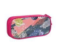 BAAROO Planet - Estuche grande para lápices con 2 compartimentos, estuche para lápices, estuche organizador para niñas, niños, estudiantes, escuela, oficina, Colle, color, 5.0cm*10.5cm*20.5cm, Estuche