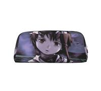 BAAROO Serial Experiments Lain Estuche con cremallera de gran capacidad, bolsa de papelería adecuada para la escuela, oficina, niños y niñas, color, 5.0cm*10.5cm*20.5cm, Estuche para lápices