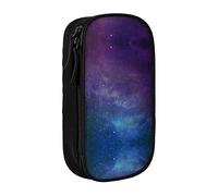 BAAROO Universo con estrellas y galaxia interestelar impreso de alta capacidad, estuche organizador duradero para lápices, para, color, 5.0cm*10.5cm*20.5cm, Estuche para lápices