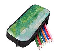 BAAROO Van Gogh - Estuche grande para lápices de campo de trigo, bolsa de almacenamiento de viaje para mujeres y niñas, primavera de, color, 5.0cm*10.5cm*20.5cm, Estuche para lápices