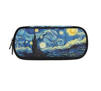 BAAROO Van Gogh - Estuche para lápices de noche estrellada para niños y niñas, bolsa de maquillaje ligera para el trabajo, viajes, organizador de oficina, G, color, 5.0cm*10.5cm*20.5cm, Estuche para