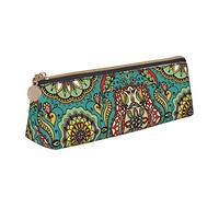 BAAROO Vector Geométrico Tribal Étnico Estuche con Cremallera Durable Portátil Bolsa de Almacenamiento de Oficina Bolsa de Viaje Neceser para Mujeres Hombres, #269