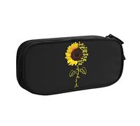 BAAROO You are My Sunflowers - Estuche para lápices con compartimentos para bolígrafos, multifuncional, bolsa de maquillaje, organizador de artículos de papelería con cremallera para oficina y viajes,