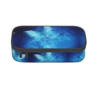 BAAROO Zen Design - Estuche para lápices, diseño de mariposas, estuche para bolígrafos, bolsa de papelería simple, organizador de oficina universitaria, color, 5.0cm*10.5cm*20.5cm, Estuche para lápices