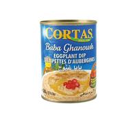 Baba Ganoush Crema de Berenjena Asada con Tahina 380 g en Lata Dip Oriente Medio Sabor Ahumado y Textura Cremosa Listo para Servir