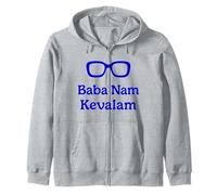 Baba Nam Kevalam Mantra - Gafas Baba - Kirtan Sudadera con Capucha