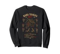 Baba Yaga Cabaña Anatomía Folclore Eslavo Sudadera
