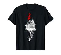 Baba Yaga Cabaña Patas Pollo Mitología Eslava Camiseta
