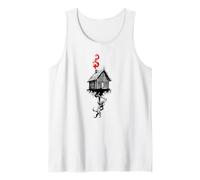 Baba Yaga Cabaña Patas Pollo Mitología Eslava Camiseta sin Mangas