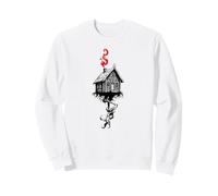 Baba Yaga Cabaña Patas Pollo Mitología Eslava Sudadera