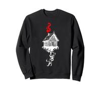 Baba Yaga Cabaña Patas Pollo Mitología Eslava Sudadera