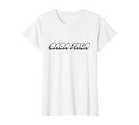 Baba Yaga | Folclore eslavo de la Mecha Rusa Camiseta gráfica económica, Mujer, Blanco, M
