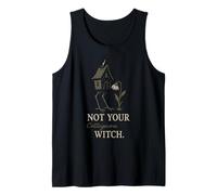 Baba Yaga Witchcore Eslavo Folclore Oscuro Femenino Mirada Camiseta sin Mangas