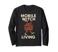 Baba Yaga Witchcore Eslavo Folclore Oscuro Femenino Mirada Manga Larga