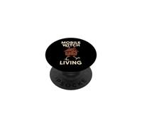 Baba Yaga Witchcore Eslavo Folclore Oscuro Femenino Mirada PopSockets PopGrip Adhesivo