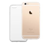 BABACO Funda para móvil Premium Clear para iPhone 6/6S Adaptado de Forma óptima a la Forma del teléfono móvil, Carcasa de Cristal de TPU