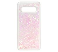 BABACO Funda para Samsung S10 Plus Efecto Purpurina líquida, Color Rosa