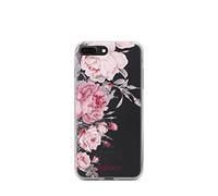 BABACO Funda para teléfono móvil de ERT Group para iPhone 7 Plus/ 8 Plus Original y con Licencia Oficial diseño Flowers 059 Adaptada a la Forma del teléfono móvil, parcialmente Transparente
