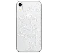 BABACO Funda para teléfono móvil de ERT Group para iPhone XR Original y con Licencia Oficial diseño Mandalas 005 Perfectamente Adaptada a la Forma del teléfono móvil, parcialmente Transparente