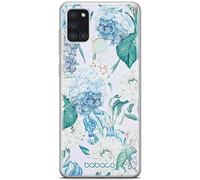 BABACO Funda para teléfono móvil de ERT Group para Samsung A21s Original y con Licencia Oficial diseño Flowers 028 Perfectamente Adaptada a la Forma del teléfono móvil, Funda Hecha de TPU