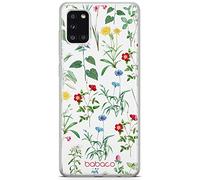 BABACO Funda para teléfono móvil de ERT Group para Samsung A31 Original y con Licencia Oficial diseño Flowers 042 Perfectamente Adaptada a la Forma del teléfono móvil, Funda Hecha de TPU