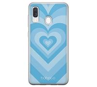 BABACO Funda para teléfono móvil de ERT Group para Samsung A40 Original y con Licencia Oficial diseño Hearts 007 Perfectamente Adaptada a la Forma del teléfono móvil, Funda Hecha de TPU