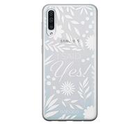 BABACO Funda para teléfono móvil de ERT Group para Samsung A50/ A50s/ A30s Original y con Licencia Oficial diseño I Said Yes! 002, parcialmente Transparente