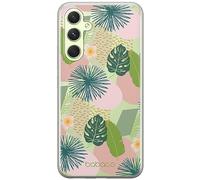 BABACO Funda para teléfono móvil de ERT Group para Samsung A54 5G Original y con Licencia Oficial diseño Plants 012 Adaptada a la Forma del teléfono móvil, parcialmente Transparente