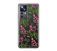 BABACO Funda para teléfono móvil de ERT Group para Xiaomi 12T Original y con Licencia Oficial diseño Plants 013 Perfectamente Adaptada a la Forma del teléfono móvil, parcialmente Transparente