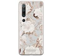 BABACO Funda para teléfono móvil de ERT Group para Xiaomi MI 10 / MI 10 Pro Original y con Licencia Oficial diseño Flowers 044 Adaptada a la Forma del teléfono móvil, parcialmente Transparente