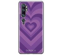 BABACO Funda para teléfono móvil de ERT Group para Xiaomi MI Note 10 / MI Note 10 Pro Original y con Licencia Oficial diseño Hearts 007, Funda Hecha de TPU