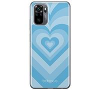 BABACO Funda para teléfono móvil de ERT Group para Xiaomi REDMI Note 10/ 10S Original y con Licencia Oficial diseño Hearts 007 Adaptada a la Forma del teléfono móvil, Funda Hecha de TPU