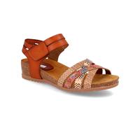 BABANOR | Sandalias NATANAEL - Rojo , 38 | Cómodas y Elegantes | Mujer | Cuero | Piel de 1ª