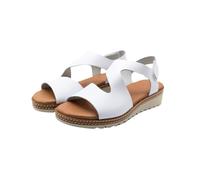 BABANOR | Sandalias OFELIA - 37 , Kaki | Cómodas y Elegantes | Mujer | Cuero | Piel de 1ª