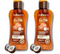 Babaria - Aceite Corporal Autobronceador Cocunat | Autobronceador Corporal Formato Viaje 100ml | Aceite Bronceador Con Hidratación | Coconut Bronceador Natural (Paquete de 2)