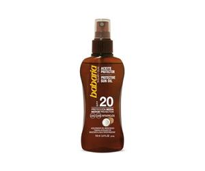 Babaria Aceite Protector Solar Coco Spf20, Blanco, 100 Mililitros