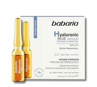 Babaria - Acido Hialuronico en Ampollas Flash Efecto Lifting Inmediato | Hidratante Facial | Ácido Hialurónico | Peeling Facial | Exfoliante Facial Antiedad | Skincare Hombre y Mujer