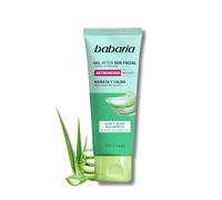 Babaria - After Sun Facial Con Aloe Vera Y Acido Hialuronico | Crema Antimanchas Facial Mujer Y Hombre | Crema Hidratante Facial | Crema Facial Para Todas Las Pieles