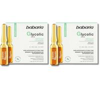 Babaria - Ampollas Flash Efecto Lifting Inmediato de Acido Glicolico | Exfoliante Facial Antiedad | Peeling Quimico Facial Suave | Hidratante Facial y Antiedad | 5 Unidades De 2 Ml (Paquete de 2)