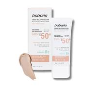 Babaria - BB Cream Anti Manchas | Crema Hidratante Con Color Multiprotección | Crema Solar Facial 50 Con Color | BB Cream Spf 50 | Vitamina B3 Y Protección Muy Alta