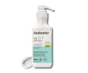 Babaria - Body Milk Vitamina B3 | Crema Corporal Hidratante Pieles Sensibles y Atópicas | Crema Hidratante 500ml | Crema Corporal Reafirmante Hidratación 24h