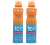 Babaria - Bruma Corporal Protector Solar SFP 50 | Hidratación y Protección Con Exoxomas | Fácil de Aplicar | Resistente al agua | Rápida Absorción | Invisible | Protección Alta UVB, UVA | 200 ml