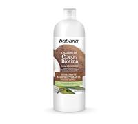 Babaria Champú Coco y Biotina 700 ml - Hidratante y Reestructurante | Fortalece el cabello | Todo Tipo de Cabellos | Vegano