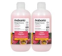 Babaria - Champú Para Cabellos Teñidos O Con Mechas Pack de 2 | Champú tinte | Protege y prolonga el color | Con filtro UV | Hidratación y brillo para cabellos teñidos | Vegano | 500 ml Cada Unidad